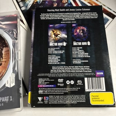 Doctor Who : Series 7 : Part 1 & 2 (DVD, 2011, 5-Disc) Region 4
