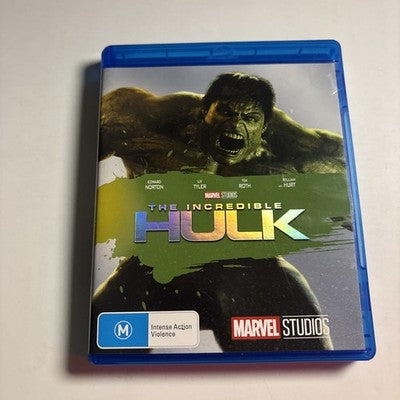 The Incredible Hulk (Blu-ray, 2008) Edward Norton, Robert Downey Jr. All Regions