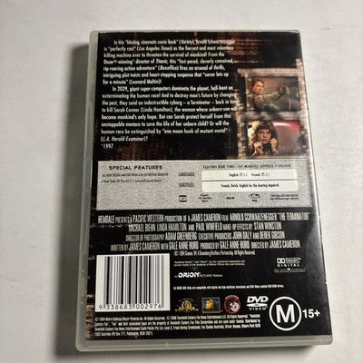 The Terminator (DVD, 1984) Arnold Schwarzenegger Region 4