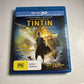 The Adventures of Tintin - Secret of the Unicorn 3D (Bluray 3D + DVD, 2011)