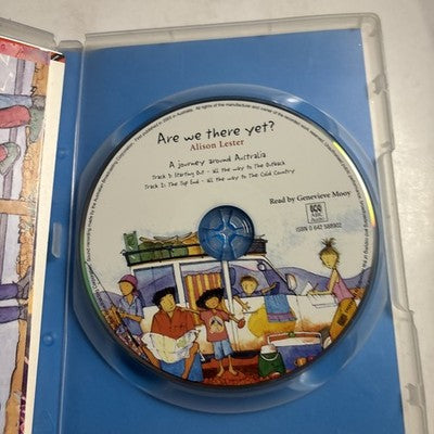 Are We There Yet? by Alison Lester (Audio CD, 2005) Map And Postcards Included
