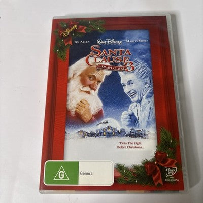 The Santa Clause 3 : The Escape Clause (DVD, 2006) Tim Allen Region 4 NEW
