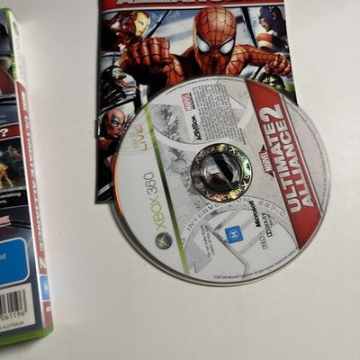 Marvel Ultimate Alliance 2 Xbox 360 Game PAL - Complete with manual