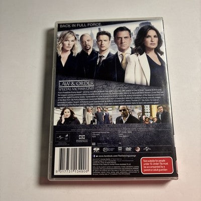 Law and Order - Special Victims Unit : Season 18 (DVD, 2017) Region 4,2