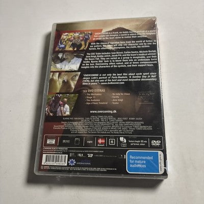 Overcoming (DVD, 2004) Bjarne Riis, Ivan Basso, Bobby Julich Region 4 NEW