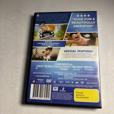 The Boss Baby (DVD, 2017) Alec Baldwin Region 4 NEW
