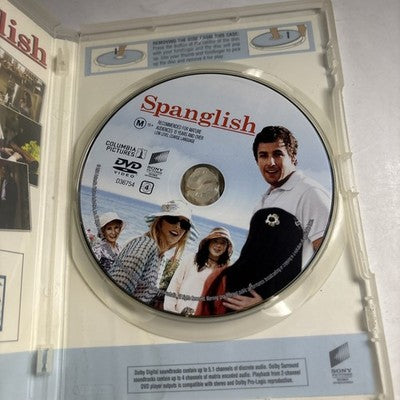 Spanglish (DVD, 2004) Adam Sandler, Tea Leoni Region 4