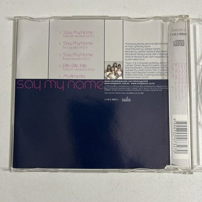 Destiny's Child – Say My Name (CD, 2000) Australia & New Zealand 668549 2
