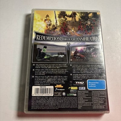 Warhammer 40,000 Dawn of War: Soulstorm PC Windows DVD Game