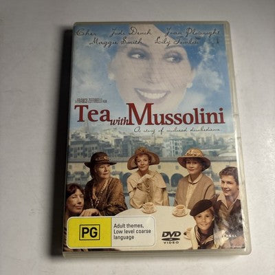 Tea with Mussolini (DVD, 1999) Lily Tomlin, Judi Dench, Cher Region 4,2