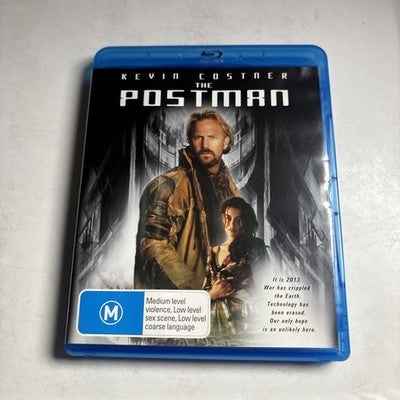 The Postman (Blu-ray, 1997) Kevin Costner Region B
