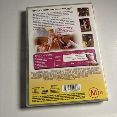 Uptown Girls (DVD, 2003) Dakota Fanning, Brittany Murphy Region 4 NEW
