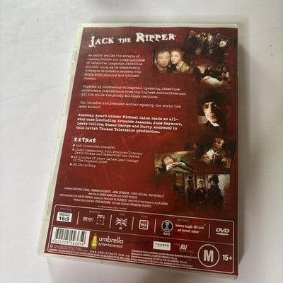 Jack the Ripper : Mini-Series (DVD, 1988) Michael Caine, Jane Seymour All Region