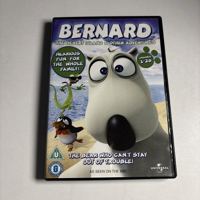 Bernard - The Desert Island & Other Adventures (DVD, 2007) Region 2