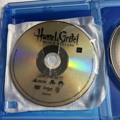 Hansel & Gretel - Witch Hunters 3D (Blu-ray 3D + DVD, 2013) Region B