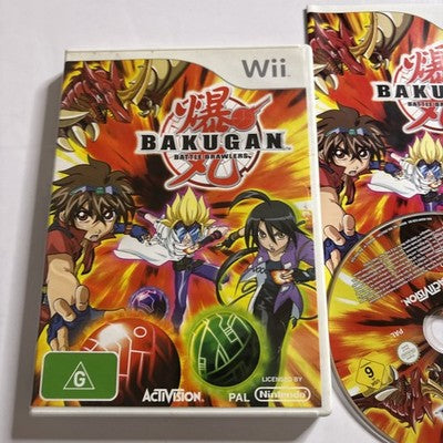 Bakugan Battle Brawlers - Nintendo Wii Game  PAL | Complete with Manual