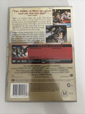 Lost in America (DVD, 1985) Albert Brooks, Julie Hagerty Region 4