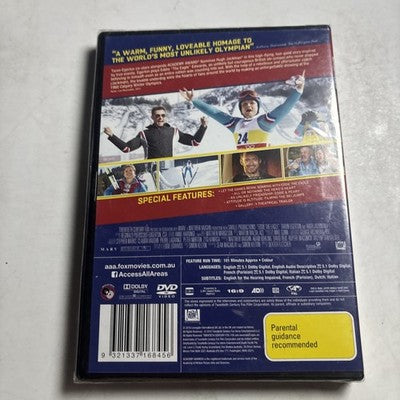 Eddie the Eagle (DVD, 2016) Hugh Jackman Region 4 *New Sealed*