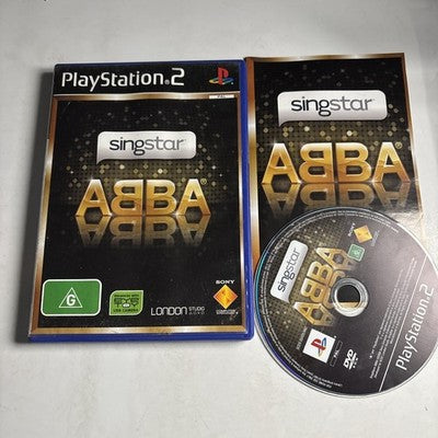 Singstar ABBA PS2 Playstation 2 PAL Complete With Manual