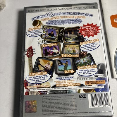 EYE TOY : Play 2 - PS2 Game in Case w/ Manual PAL