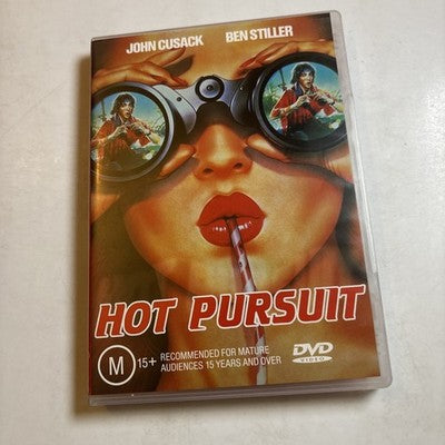 Hot Pursuit (DVD, 1987) John Cusack, Ben Stiller Region 4 NEW