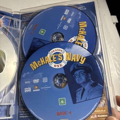 Mchale's Navy : Season 1 (DVD, 1962) Region 4