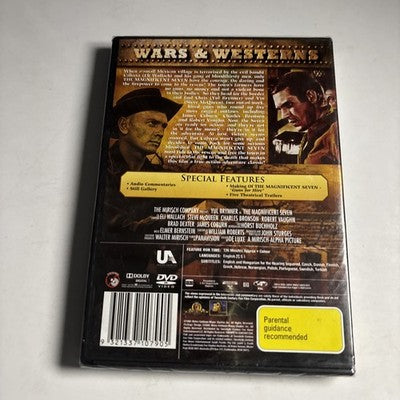The Magnificent Seven (DVD, 1960) Region 4 *New Sealed*