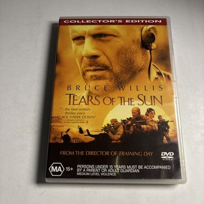 Tears of the Sun (DVD, 2003) Bruce Willis Region 4