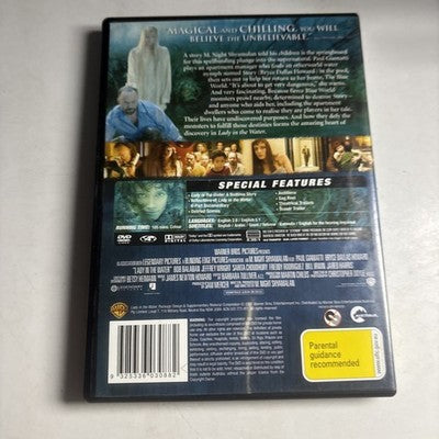 Lady in the Water (DVD, 2006) Paul Giamatti, Jeffrey Wright, Region 4