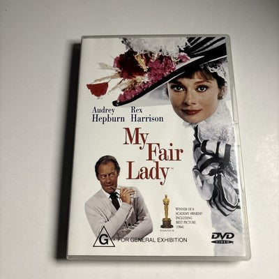 My Fair Lady (DVD, 1964) Audrey Hepburn Region 4 NEW