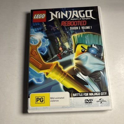 Lego Ninjago - Masters of Spinjitzu : Series 3 : Vol 1 (DVD, 2011) Region 4,2