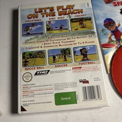 Big Beach Sports Nintendo Wii PAL Aus Edition Complete with Manual