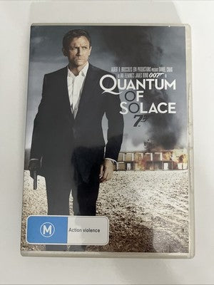 Quantum of Solace (DVD, 2007) Daniel Craig, Olga Kurylenko Region 4
