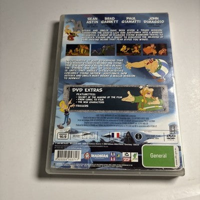 Asterix and the Vikings (DVD, 2006) Sean Astin, John Di Maggio, Region 4