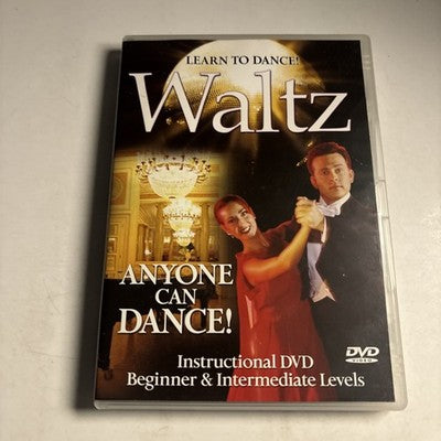 Learn To Dance! Waltz - Instructional DVD Beginner & Intermediate Level NEW