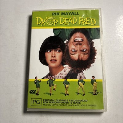 Drop Dead Fred (DVD, 1991) Rik Mayall, Phoebe Cates Region 4,2