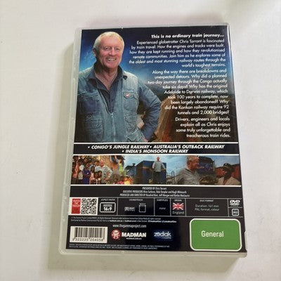 Chris Tarrant's Extreme Railways : Series 1 (DVD, 2013) All Regions NEW