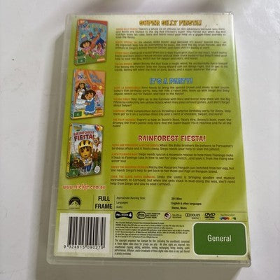 Dora The Explorer: Super Silly Fiesta! It's A Party! Rainforest Fiesta! DVD