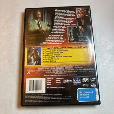 Deep Impact (Special Edition, DVD, 1998) Morgan Freeman Region 4,2