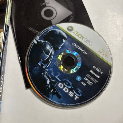 Halo 3 ODST Xbox 360  with Manual PAL