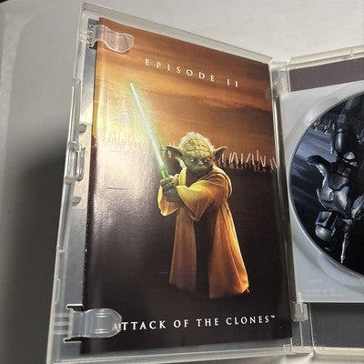 Star Wars - Episode II - Attack Of The Clones (DVD, 2001) Region 4