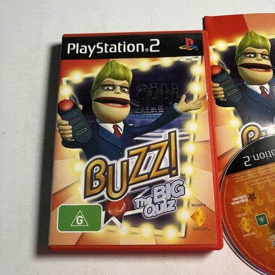 Buzz! The Big Quiz Sony Playstation 2 Manual PAL