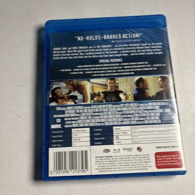 The Punisher (Blu-ray, 2004) John Travolta, Thomas Jane Region B