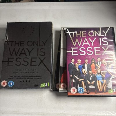 The Only Way Is Essex - Complete Series 1 2 3 (DVD, 2012, 8-Disc) Region 2