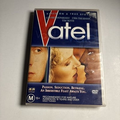 Vatel (DVD, 2000) Gerard Depardieu, Uma Thurman Region 4