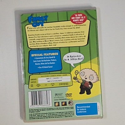Family Guy : Season 5 (DVD, 2006, 3-Disc) Region 4