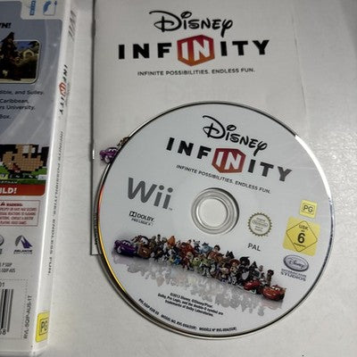 Disney Infinity Nintendo Wii Pal Manual Included