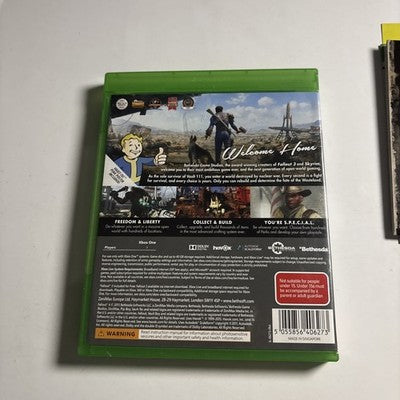 Fallout 4 XBOX ONE Game & Manual