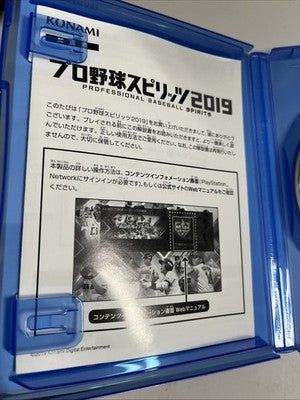 Professional Baseball Spirits 2019 PS4 Sony PlayStation 4 Japanese Game