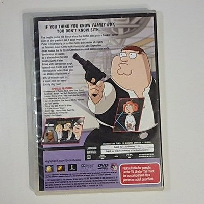 Family Guy-Blue Harvest (DVD, 2007) Region 4